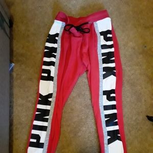 Pink joggers
